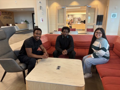 Marc Dorcin, Lunex Illozier and Karina Lopez-Ramirez