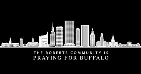 Roberts Praying with Buffalo