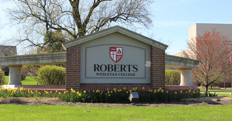 Roberts Front Sign