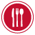 fork spoon knife icon